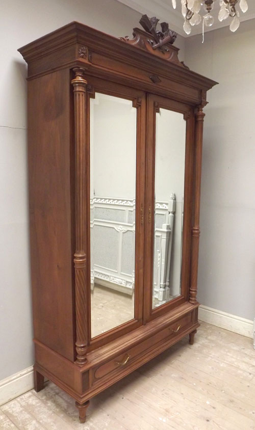 wonderful french double armoire